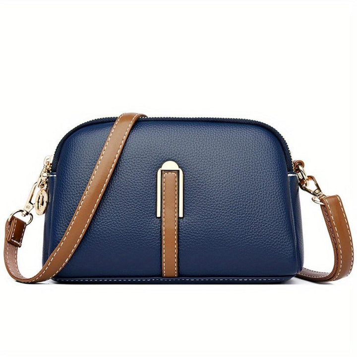 Mila | Small but Spacious — Leather Shoulder Bag