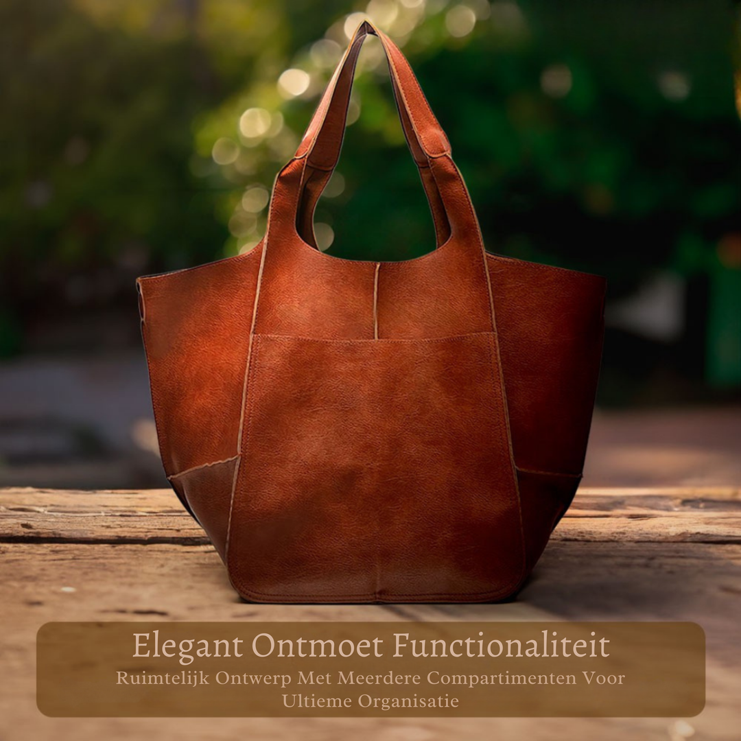 Laura | Everything with you, nothing too heavy — Spacious Leather Bag
