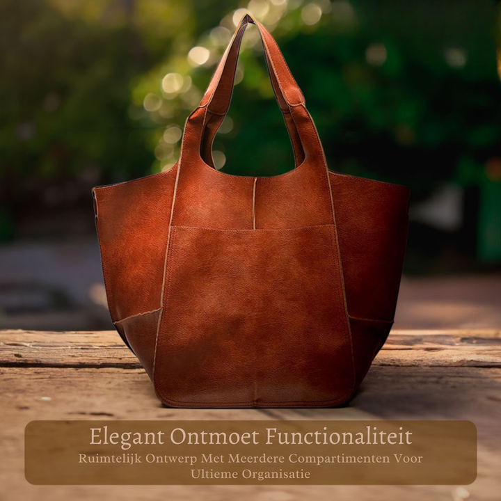 Laura | Everything with you, nothing too heavy — Spacious Leather Bag