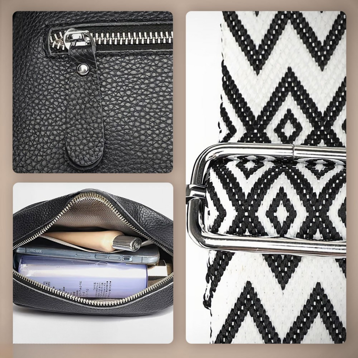 Bella | From Work to Evening Out — Elegant Leather Shoulder Bag