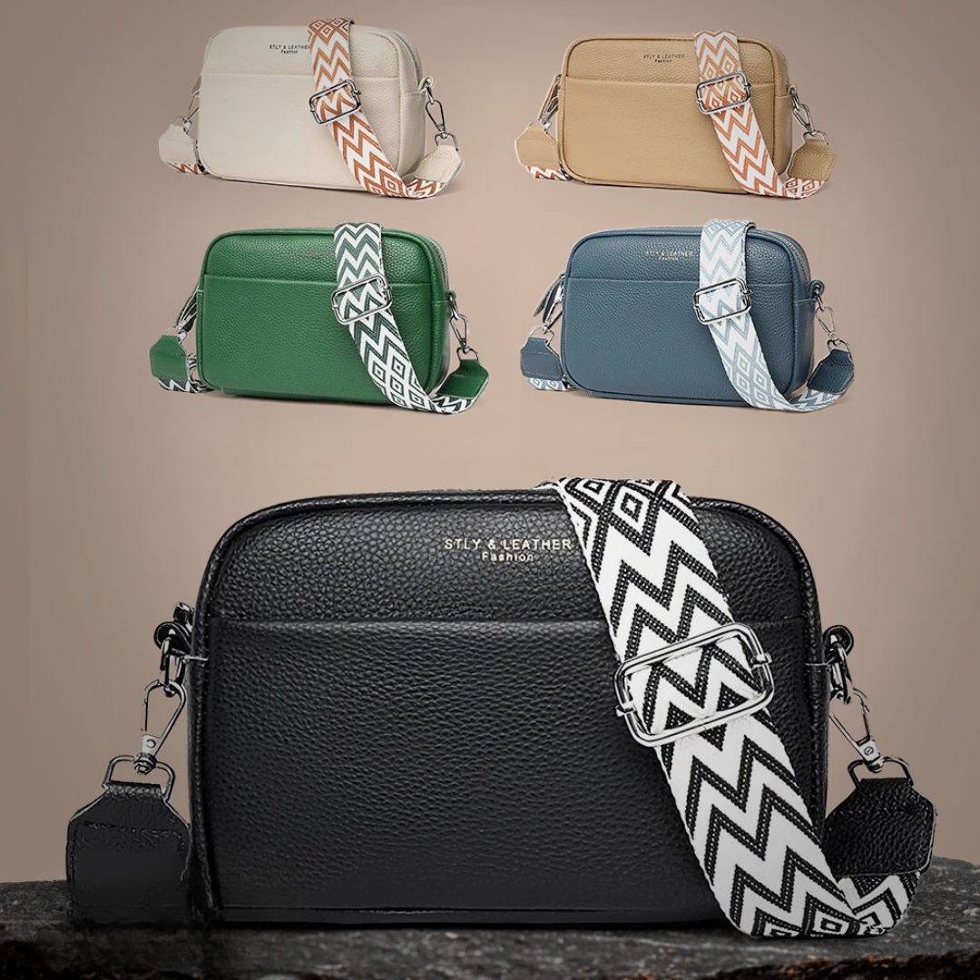 Bella | From Work to Evening Out — Elegant Leather Shoulder Bag