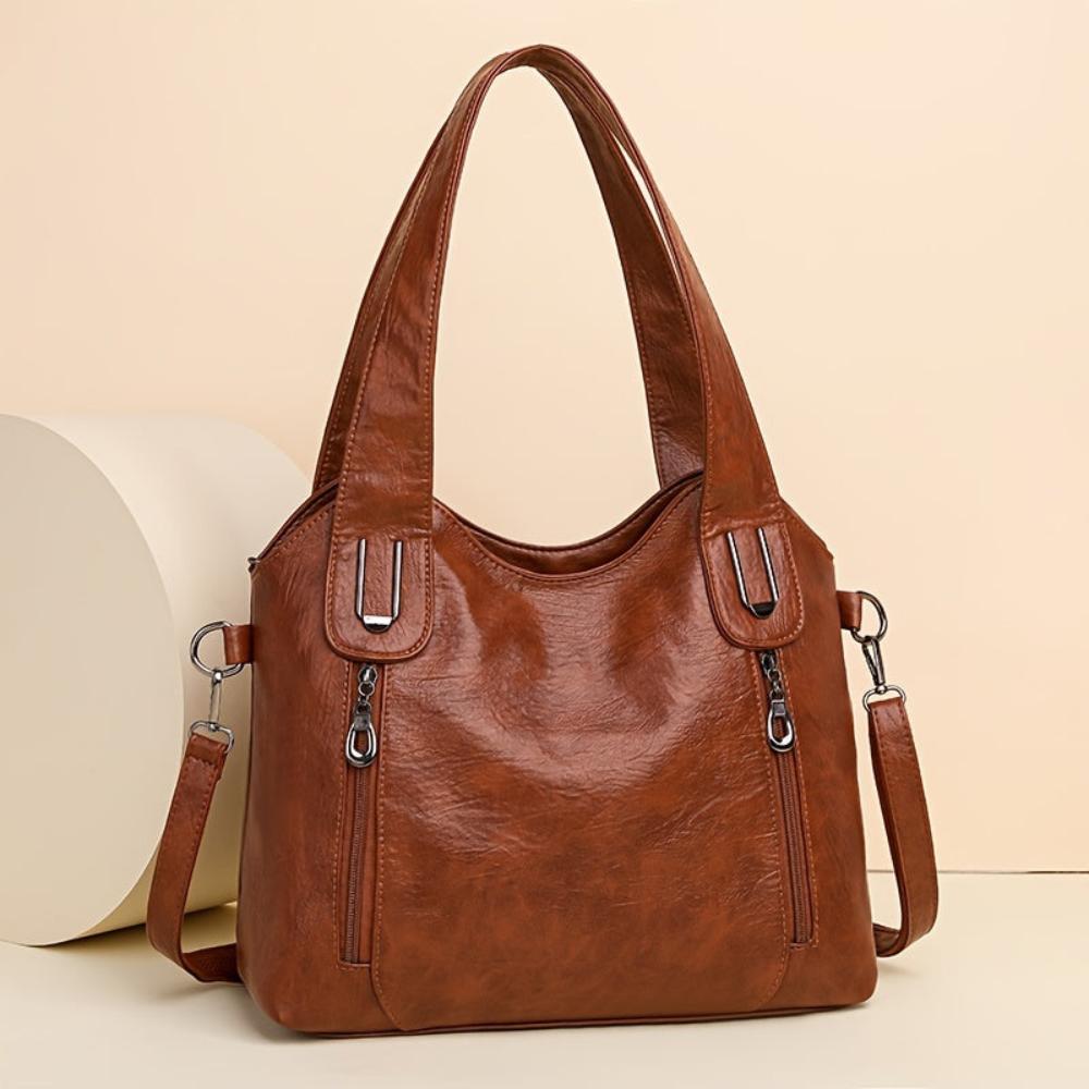 Emma | Timeless and Familiar — Retro Leather Shoulder Bag
