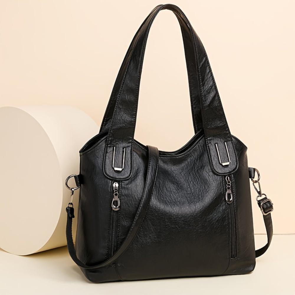 Emma | Timeless and Familiar — Retro Leather Shoulder Bag