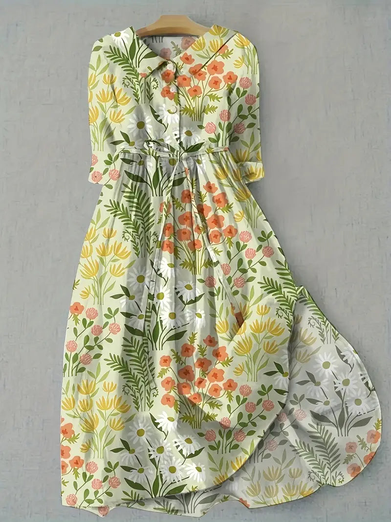 Emily | Classic Floral Dress