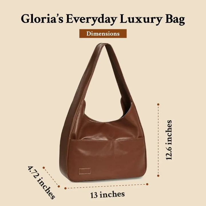 Gloria | Vintage Style, Modern Portability — Leather Bag