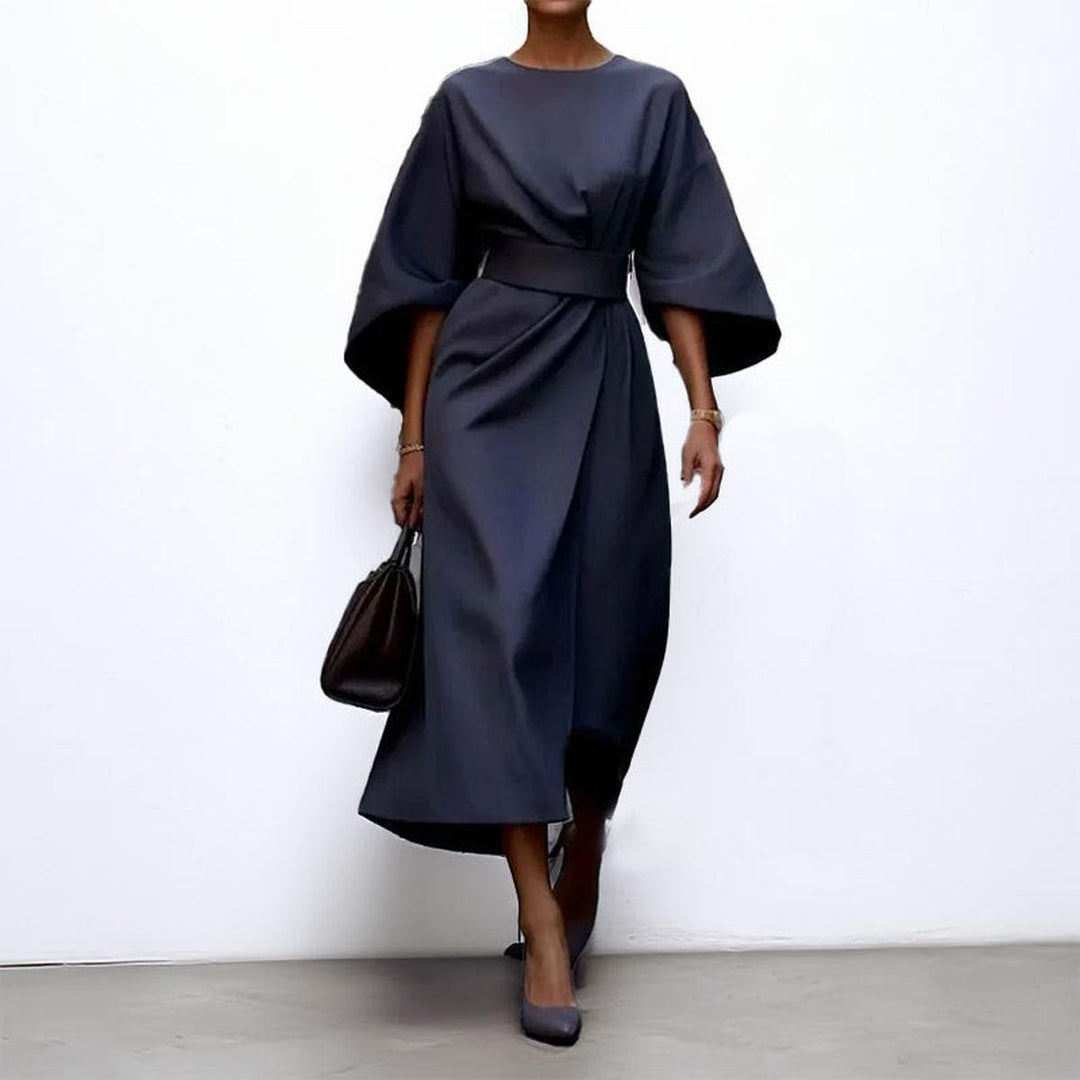 KATARZYNA | MAXI DRESS WITH KIMONO SLEEVES