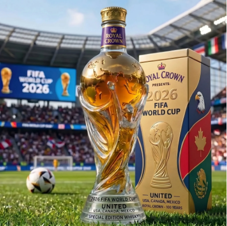 2026 FIFA World Cup Special Edition Whiskey Bottle
