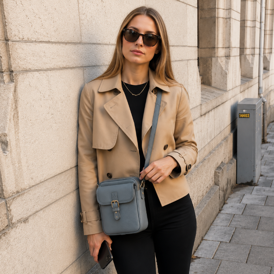 Sienna Mini-Messenger - Black