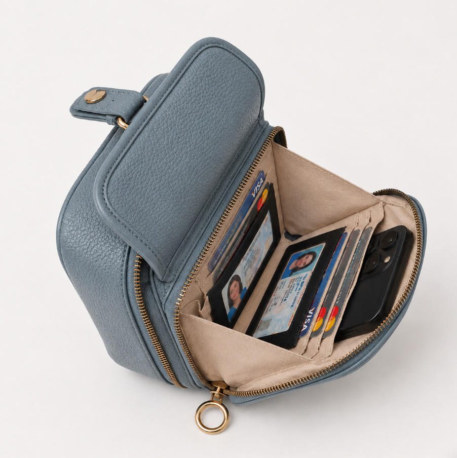 Sienna Mini-Messenger - Black