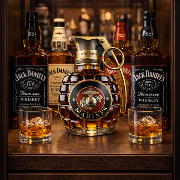 Whiskey Bottle - Pomegranate Edition