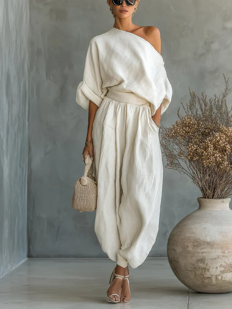 Mila™ | 2-Piece Set with Off-Shoulder Design