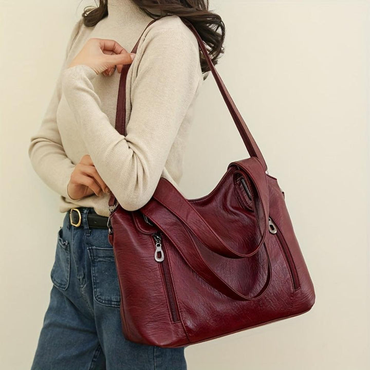 Emma | Timeless and Familiar — Retro Leather Shoulder Bag