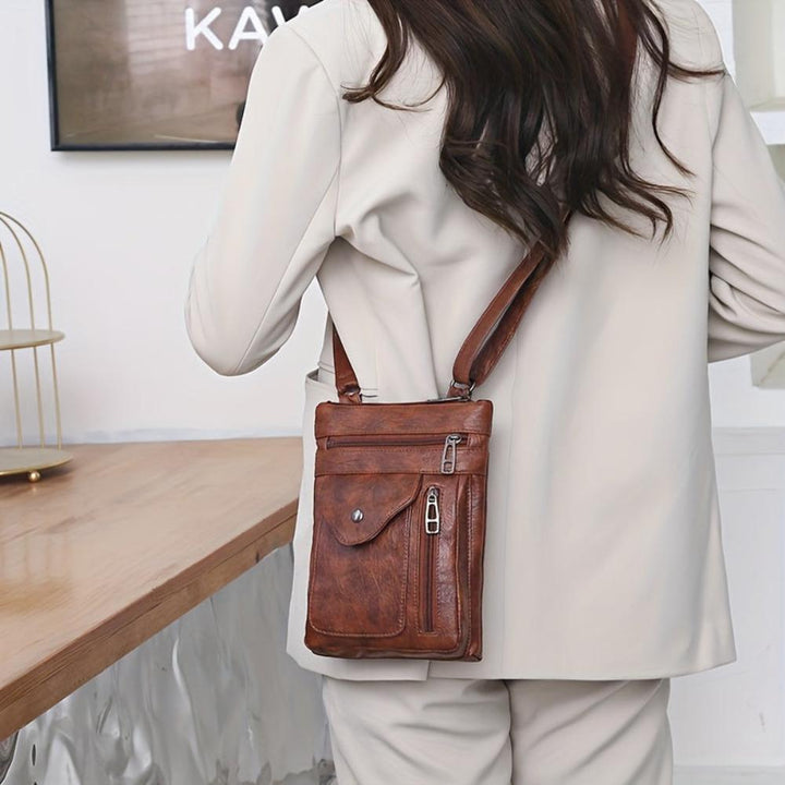 Lina | Vintage feel, daily comfort — Leather Shoulder Bag