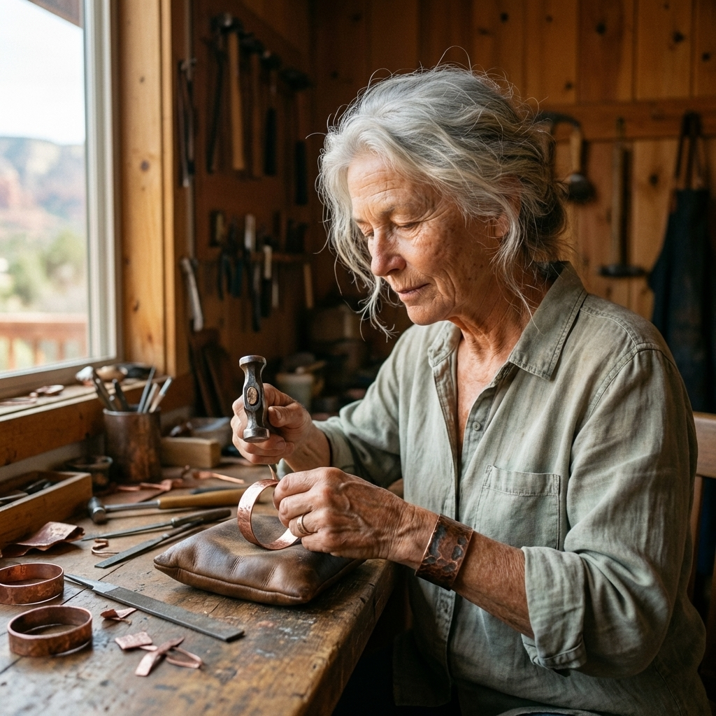 Vera's Mesa Copper Necklace