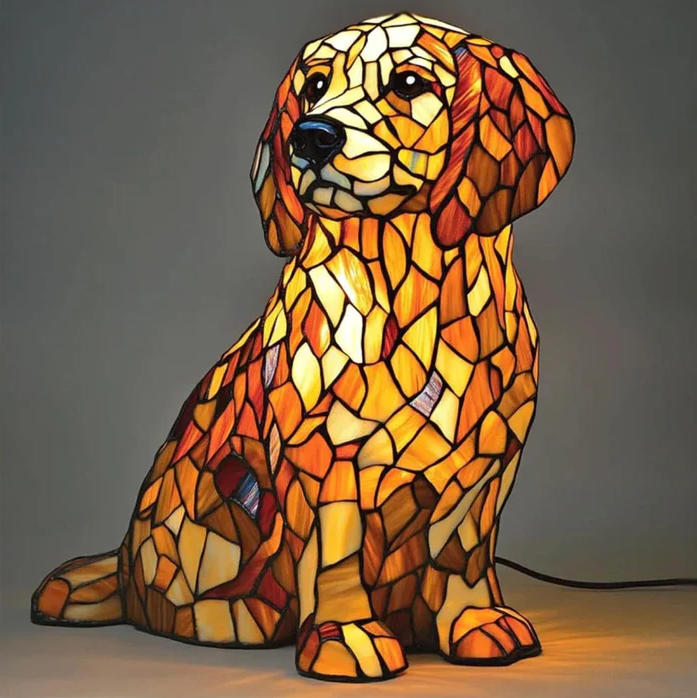 Lily of the Spiritual Golden Retriever Figurine