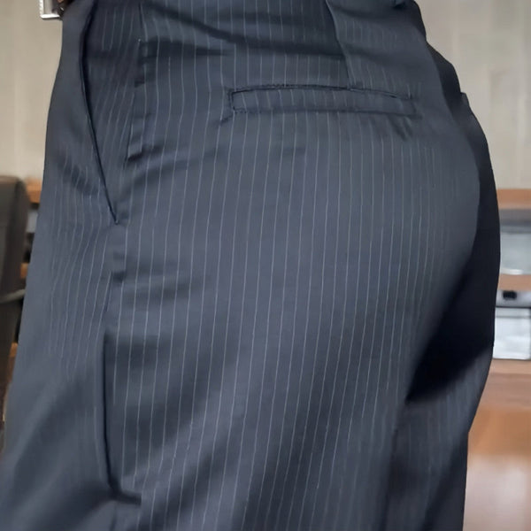 MATHILDA | ELEGANT, FIGURE-FLATTERING TROUSERS WITH STRIPES